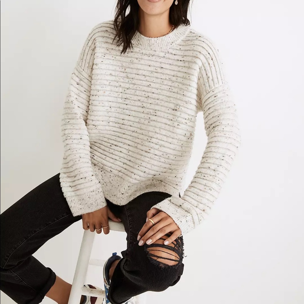 Madewell donegal sweater